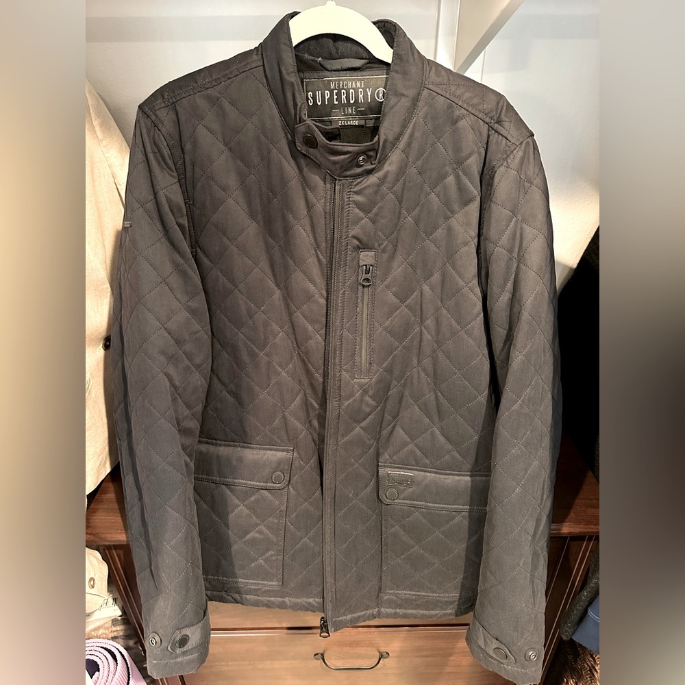 Superdry Quilted Jacket - XXL